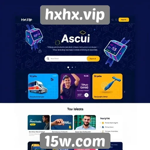 Interface do usuário do hxhx.vip é intuitiva